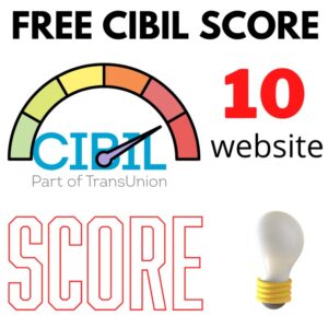 cibil score check free online by pan number